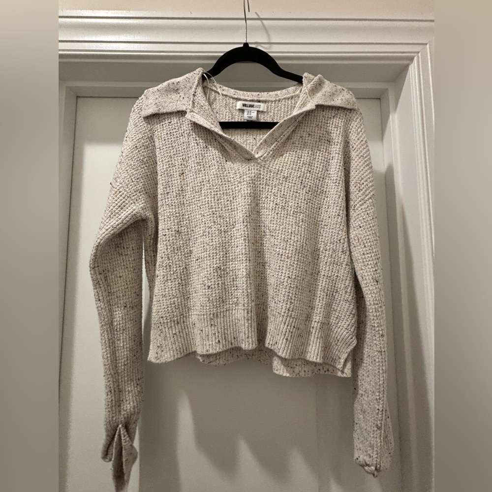 Speckled sweater